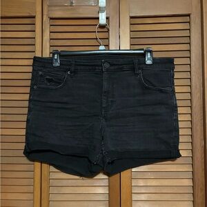 American Eagle Outfitters Black Jean Shorts